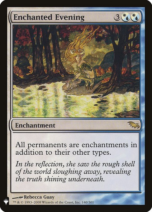 The List - SHM-140 - Enchanted Evening - Rare - WU - Non-foil