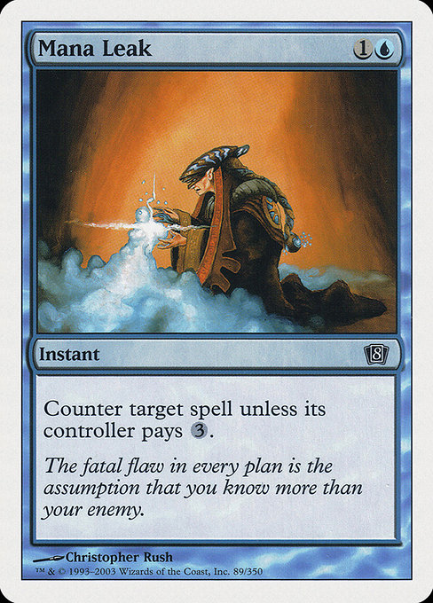 Eighth Edition - 89 - Mana Leak - Common - U - Non-foil