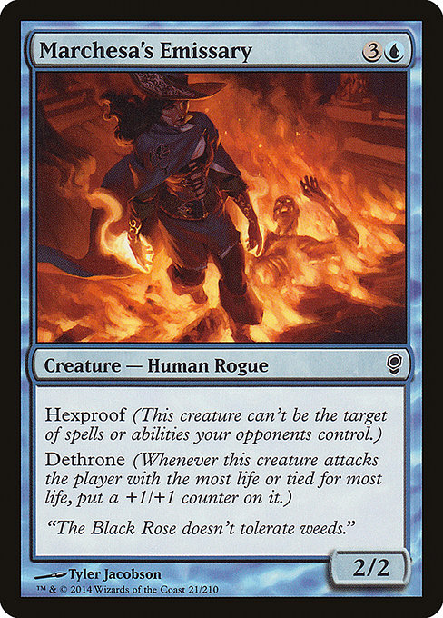 Conspiracy - 21 - Marchesa's Emissary - Common - U - Non-foil