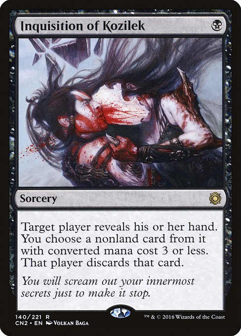 Conspiracy: Take the Crown - 140 - Inquisition of Kozilek - Rare - B - Non-foil