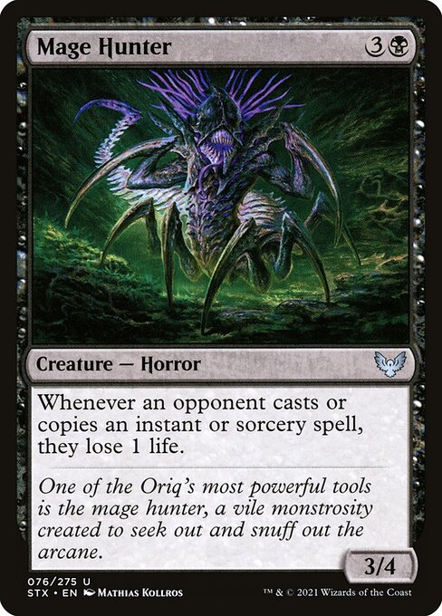 Strixhaven: School of Mages - 76 - Mage Hunter - Uncommon - B - Non-foil