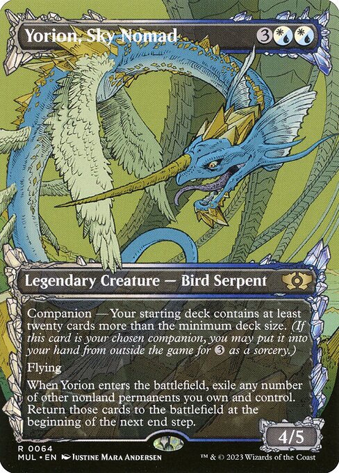 Multiverse Legends - 64 - Yorion, Sky Nomad - Rare - WU - Non-foil