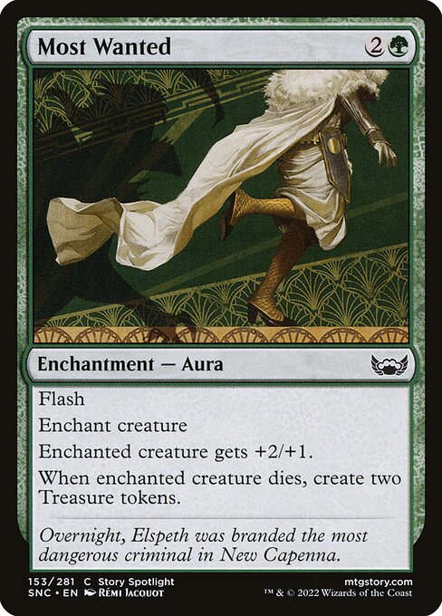 Streets of New Capenna - 153 - Most Wanted - Common - G - Non-foil