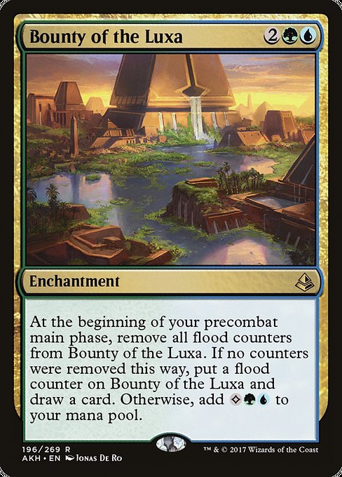 Amonkhet - 196 - Bounty of the Luxa - Rare - UG - Foil