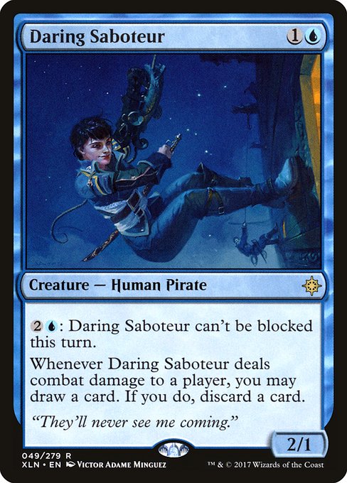 Ixalan - 49 - Daring Saboteur - Rare - U - Foil