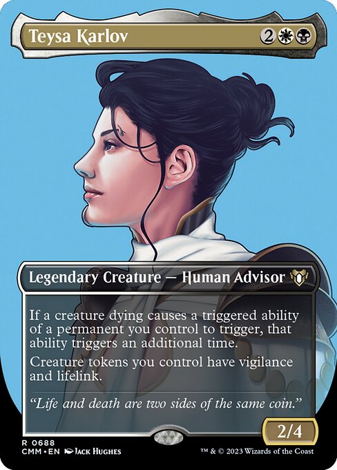 Commander Masters - 688 - Teysa Karlov - Rare - WB - Non-foil