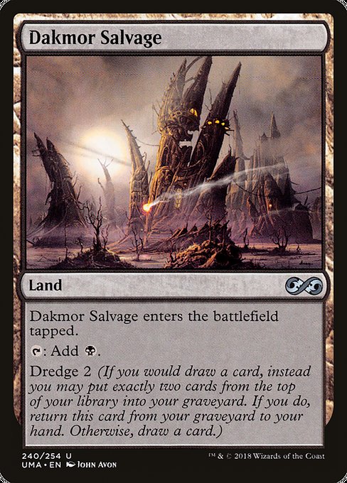Ultimate Masters - 240 - Dakmor Salvage - Uncommon - C - Non-foil