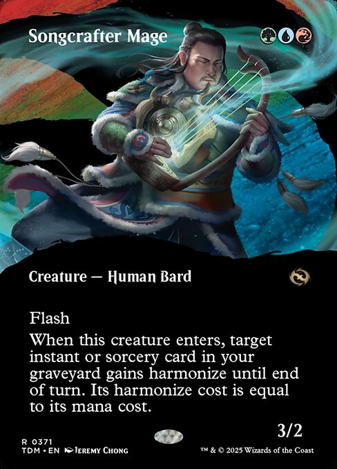 Tarkir: Dragonstorm - 371 - Songcrafter Mage - Rare - Multi - Non-foil