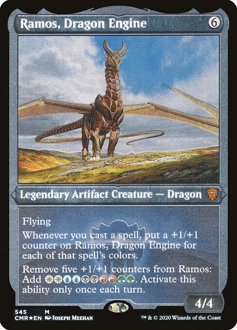 Commander Legends - 545 - Ramos, Dragon Engine - Mythic - C - Foil Etched