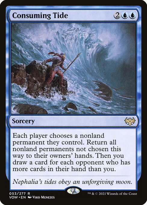 Innistrad: Crimson Vow - 53 - Consuming Tide - Rare - U - Foil