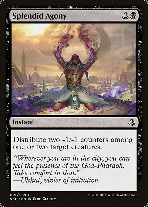 Amonkhet - 109 - Splendid Agony - Common - B - Non-foil