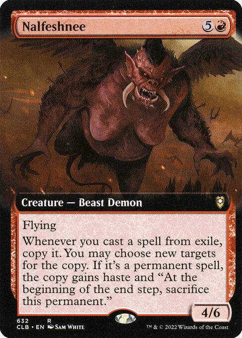 Commander Legends: Battle for Baldur's Gate - 632 - Nalfeshnee - Rare - R - Non-foil