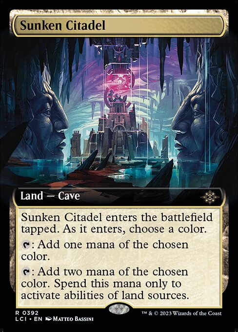 The Lost Caverns of Ixalan - 392 - Sunken Citadel - Rare - C - Non-foil