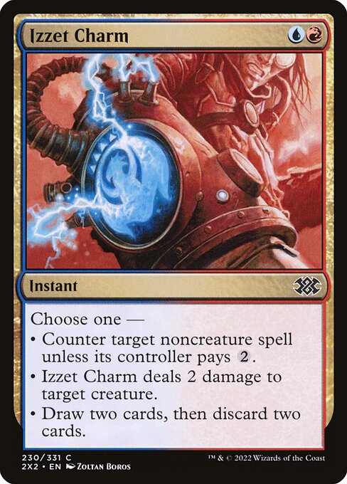 Double Masters 2022 - 230 - Izzet Charm - Common - UR - Non-foil