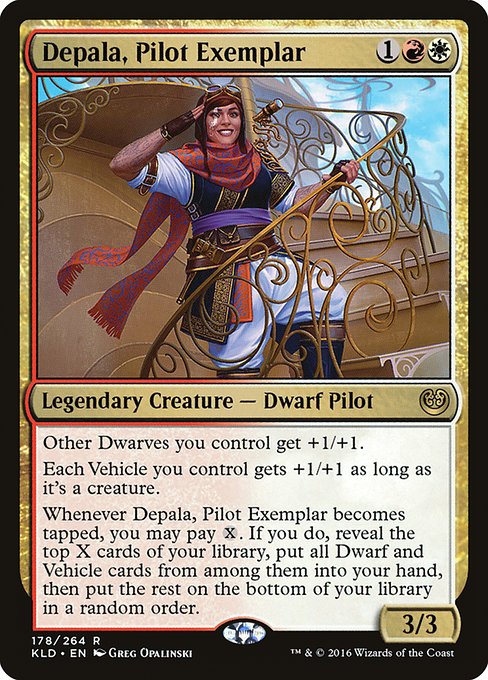 Kaladesh - 178 - Depala, Pilot Exemplar - Rare - WR - Non-foil