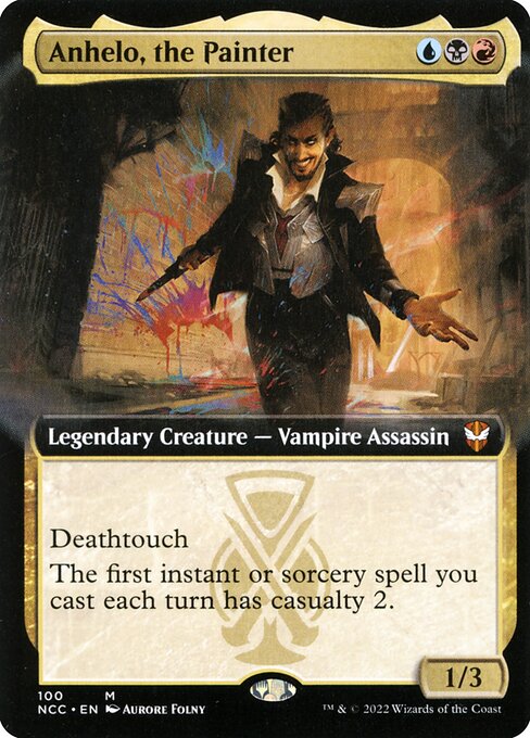 New Capenna Commander - 100 - Anhelo, the Painter - Mythic - Multi - Non-foil