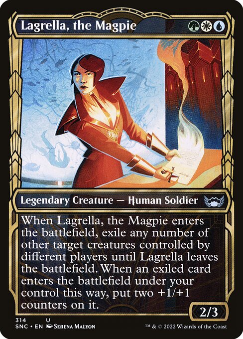 Streets of New Capenna - 314 - Lagrella, the Magpie - Uncommon - Multi - Non-foil