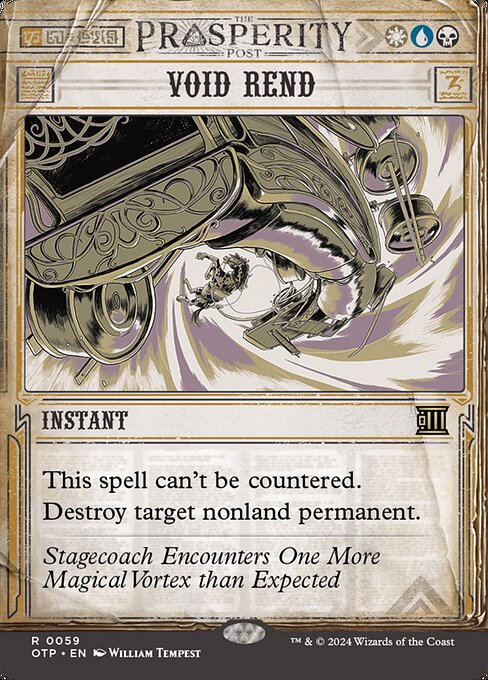 Breaking News - 59 - Void Rend - Rare - Multi - Non-foil