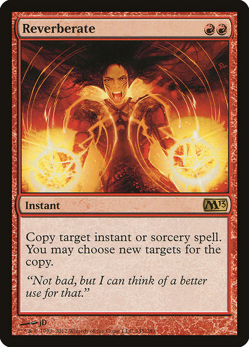Magic 2013 - 145 - Reverberate - Rare - R - Non-foil