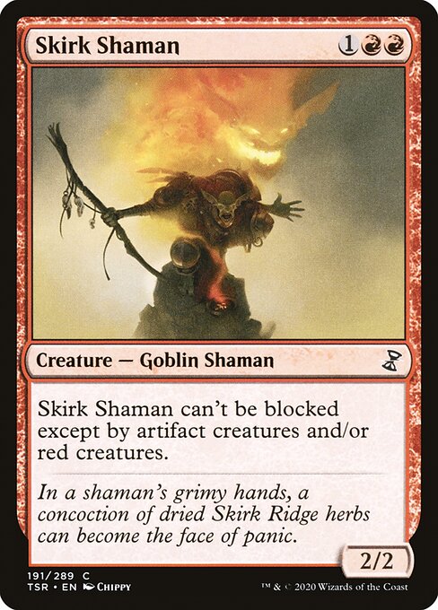 Time Spiral Remastered - 191 - Skirk Shaman - Common - R - Non-foil