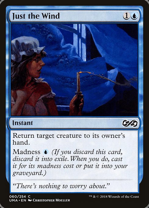 Ultimate Masters - 60 - Just the Wind - Common - U - Non-foil