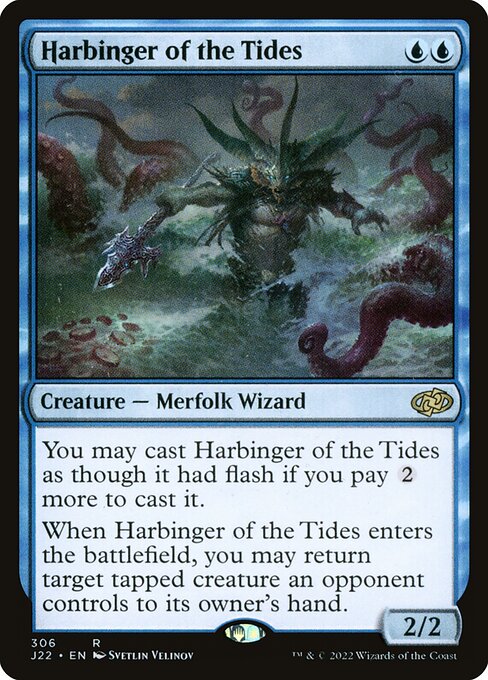 Jumpstart 2022 - 306 - Harbinger of the Tides - Rare - U - Non-foil