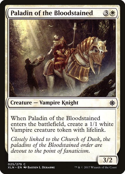 Ixalan - 25 - Paladin of the Bloodstained - Common - W - Non-foil