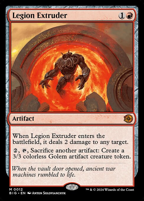 The Big Score - 12 - Legion Extruder - Mythic - R - Non-foil