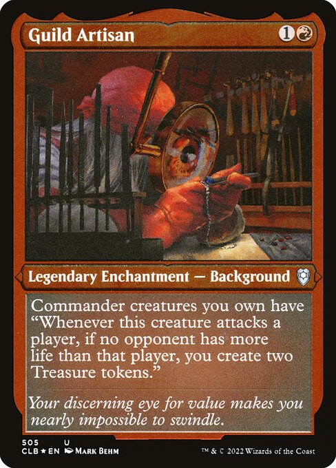 Commander Legends: Battle for Baldur's Gate - 505 - Guild Artisan - Uncommon - R - Non-foil