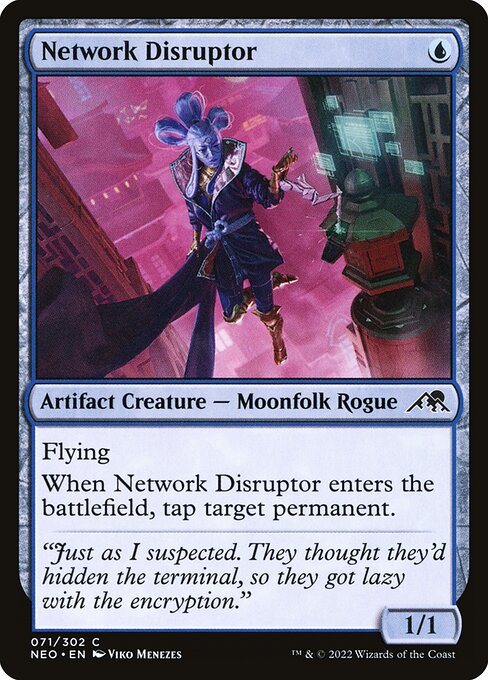 Kamigawa: Neon Dynasty - 71 - Network Disruptor - Common - U - Non-foil