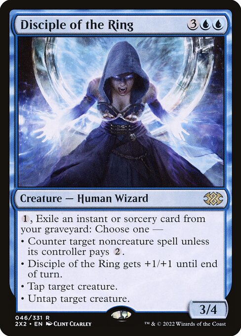 Double Masters 2022 - 46 - Disciple of the Ring - Rare - U - Non-foil