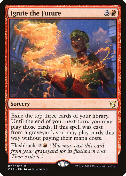 Commander 2019 - 27 - Ignite the Future - Rare - R - Non-foil