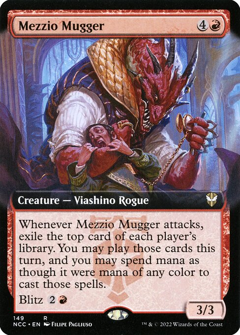 New Capenna Commander - 149 - Mezzio Mugger - Rare - R - Non-foil