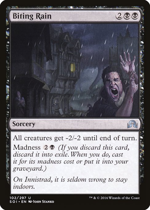 Shadows over Innistrad - 102 - Biting Rain - Uncommon - B - Non-foil