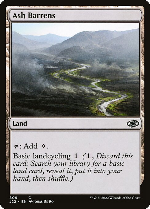 Jumpstart 2022 - 809 - Ash Barrens - Common - C - Non-foil