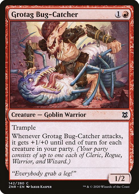 Zendikar Rising - 142 - Grotag Bug-Catcher - Common - R - Non-foil