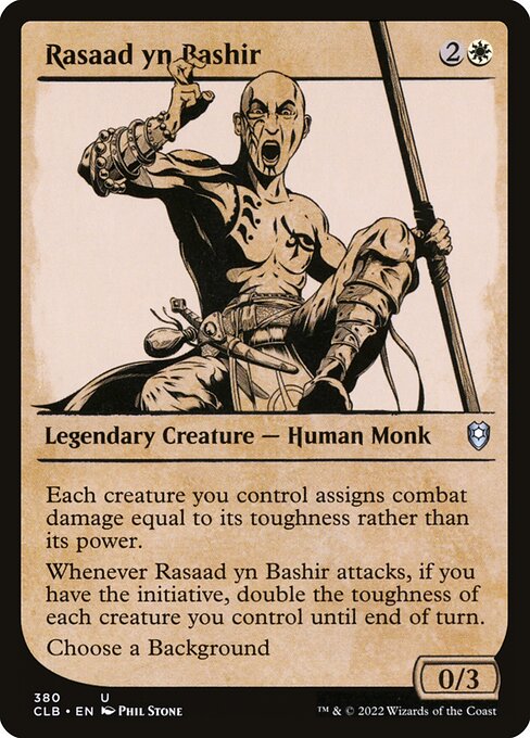 Commander Legends: Battle for Baldur's Gate - 380 - Rasaad yn Bashir - Uncommon - W - Non-foil