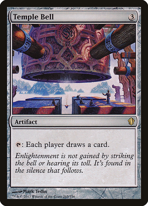 Commander 2013 - 265 - Temple Bell - Rare - C - Non-foil