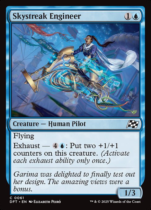Aetherdrift - 61 - Skystreak Engineer - Common - U - Non-foil