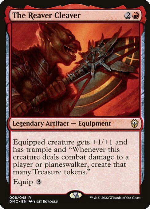 Dominaria United Commander - 8 - The Reaver Cleaver - Rare - R - Non-foil