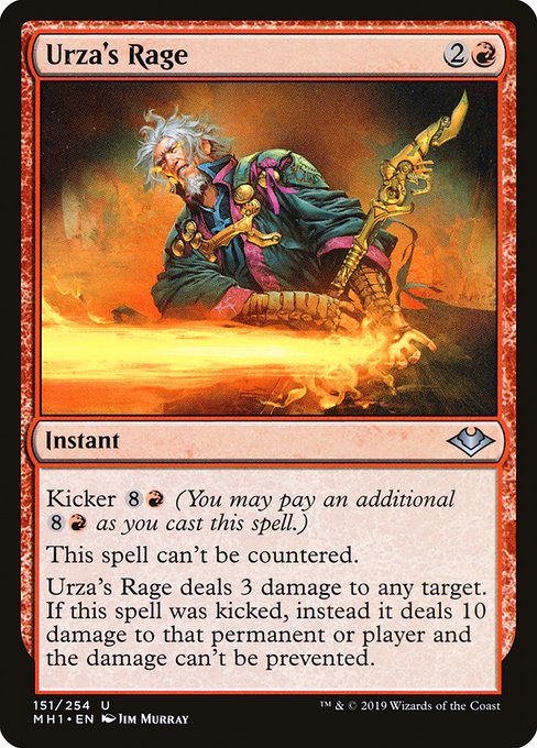 Modern Horizons - 151 - Urza's Rage - Uncommon - R - Non-foil