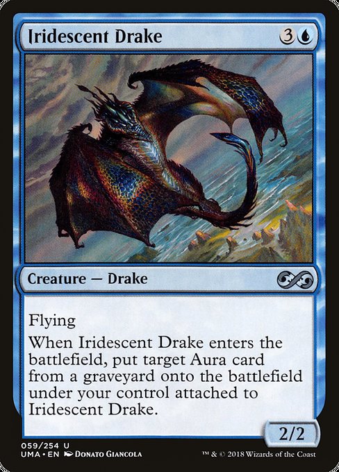Ultimate Masters - 59 - Iridescent Drake - Uncommon - U - Non-foil