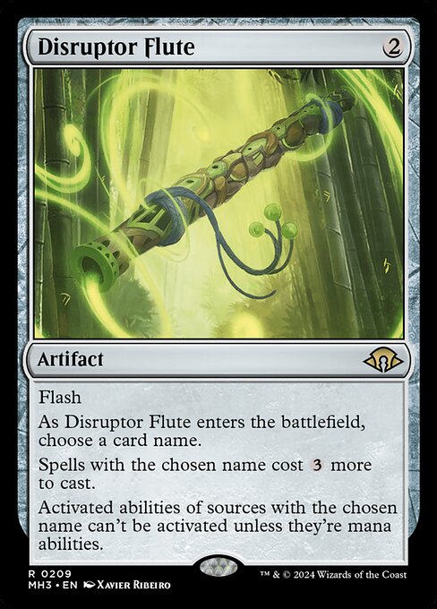 Modern Horizons 3 - 209 - Disruptor Flute - Rare - C - Non-foil