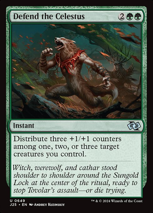 Foundations Jumpstart - 649 - Defend the Celestus - Uncommon - G - Non-foil