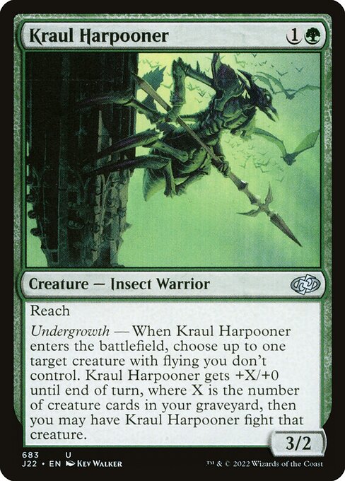 Jumpstart 2022 - 683 - Kraul Harpooner - Uncommon - G - Non-foil