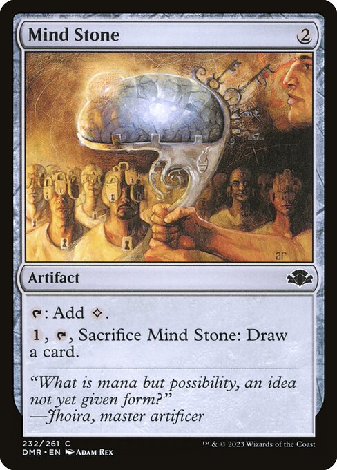 Dominaria Remastered - 232 - Mind Stone - Common - C - Non-foil