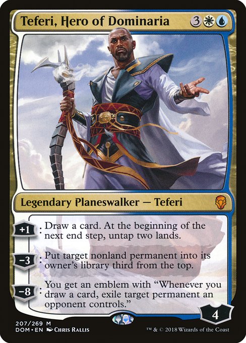 Dominaria - 207 - Teferi, Hero of Dominaria - Mythic - WU - Foil