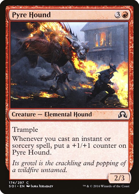 Shadows over Innistrad - 174 - Pyre Hound - Common - R - Non-foil