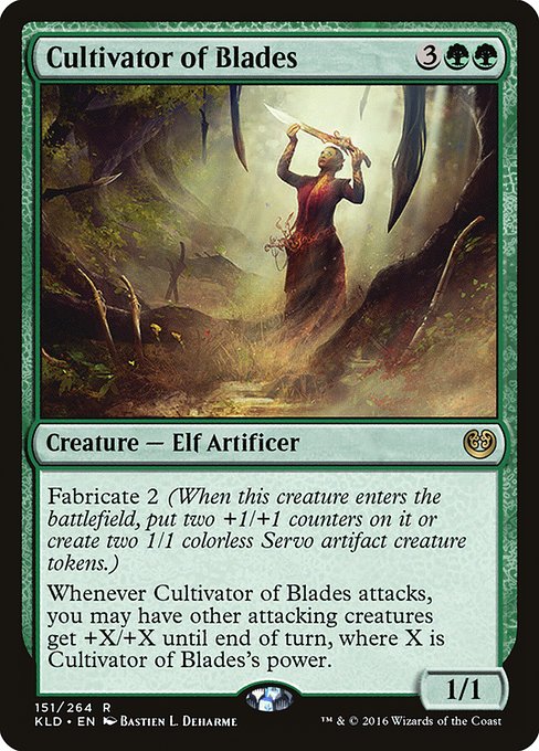 Kaladesh - 151 - Cultivator of Blades - Rare - G - Non-foil