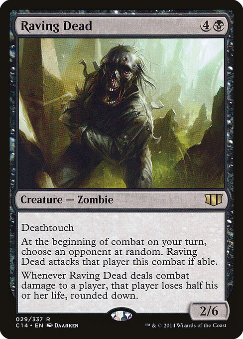 Commander 2014 - 29 - Raving Dead - Rare - B - Non-foil